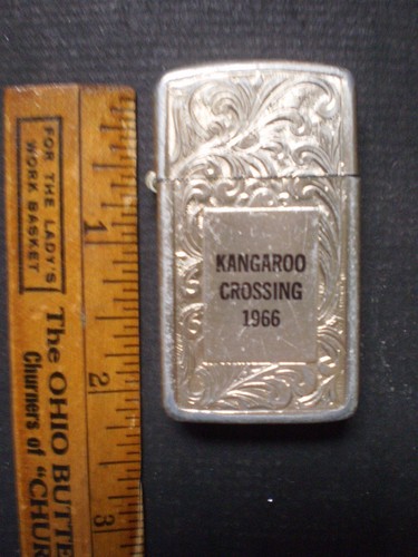 Kangaroo crossing vintage 1966 - kangaroo,